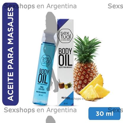 Aceite corporal sabor piña colada 30ml